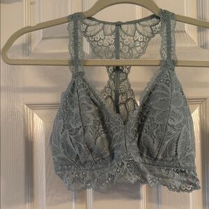 Lace Bralette in Gray